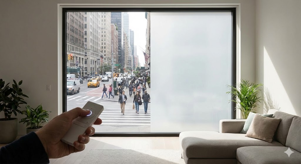 Smart Window: kaca jendela buram otomatis demi privasi